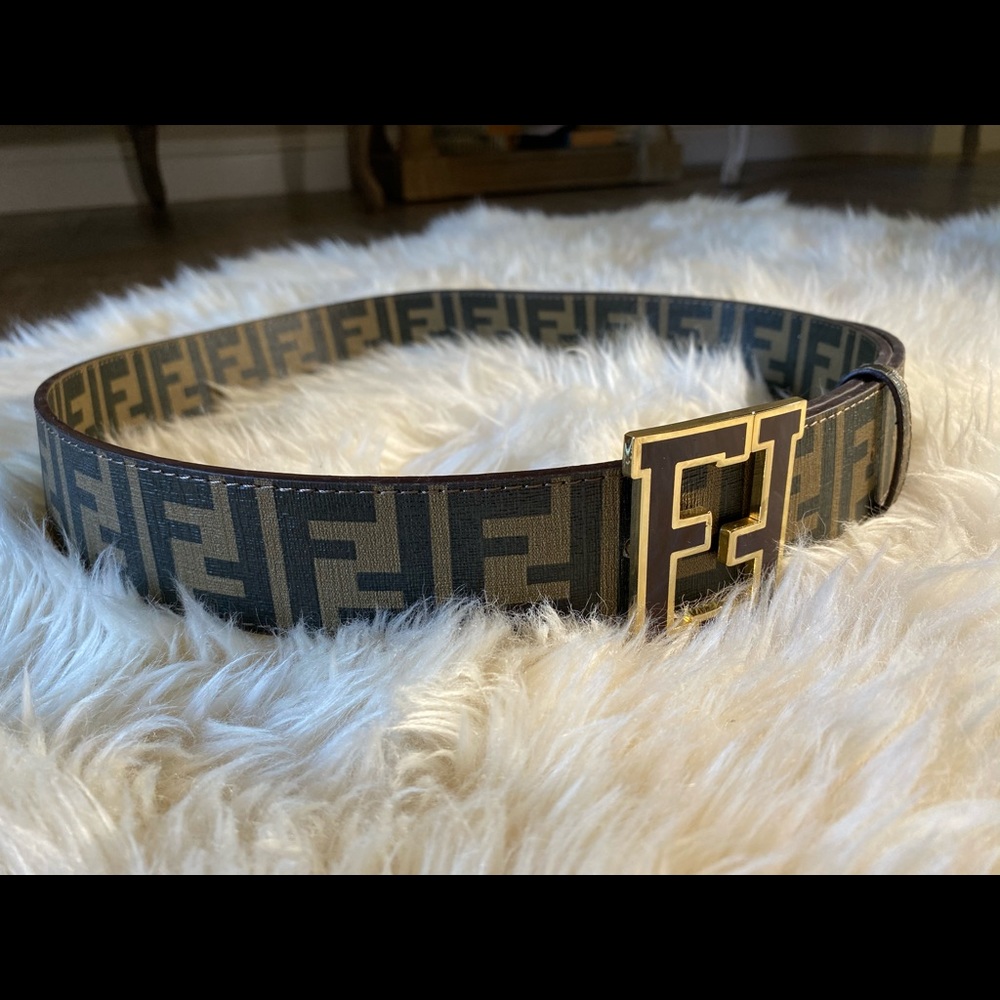 GUC FENDI BELT MENS SIZE 48 (120) - Picture 1 of 4
